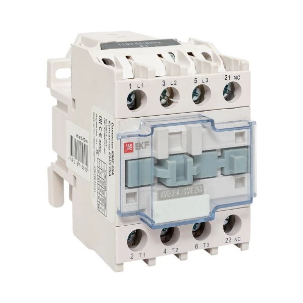 Контактор КМЭ малогабаритный 25А 110В 1NO EKF PROxima