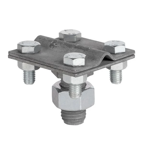 Зажим прута на штыре (пластина 56x56мм) HZ EKF PROxima