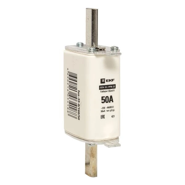 Плавкая вставка ППН-33 160/ 50А габарит 0 EKF