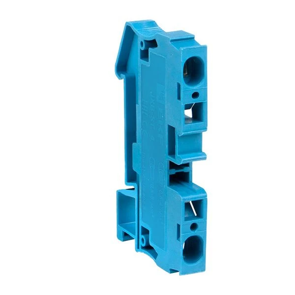 Клемма проходная пружинная ST 4 мм2 синяя EKF