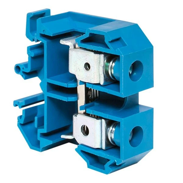 Клемма проходная винтовая JXB 35 мм2 синяя EKF
