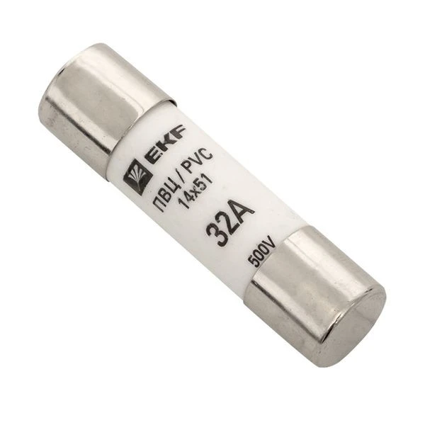 Плавкая вставка цилиндрическая ПВЦ (14x51) 32А EKF