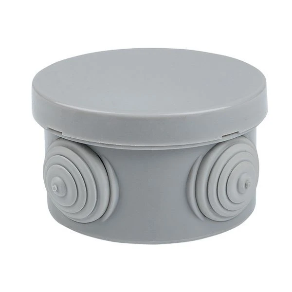 Коробка распределительная КМР-040-039 с крышкой наружная (85x40) 4 мембранных ввода IP54 EKF PROxima