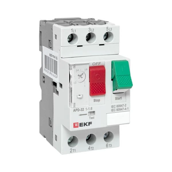 Автомат пуска двигателя АПД-32 1,0-1,6А EKF