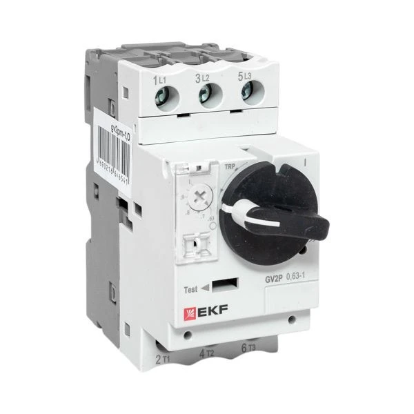 Автомат пуска двигателя GV2P 0,63-1А EKF
