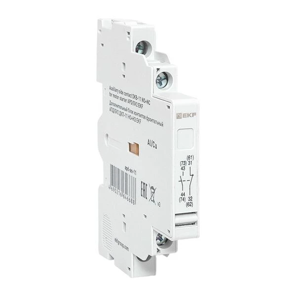 Дополнительный блок контактов боковой АПД/GV2 ДКП-11 НО+НЗ EKF
