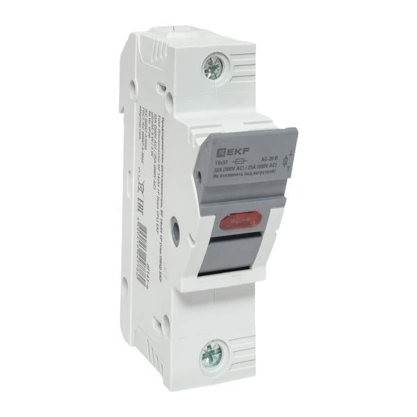 Предохранитель-разъединитель DF 14x51 1Р (тип ПВЦ) EKF