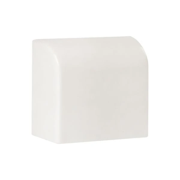 Заглушка (40x25) (4 шт) белая EKF-Plast