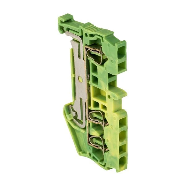 Клемма заземления пружинная ST 2,5 мм2 3 вывода EKF