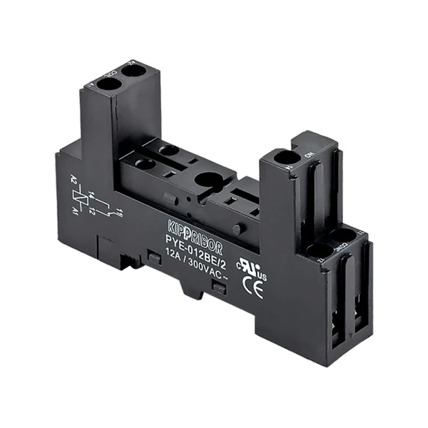 KIPPRIBOR PYF-012BE, PYF-022BE, PYF-112BE, PYF-122BE (для 1- и 2-контактных промежуточных реле серии MR)