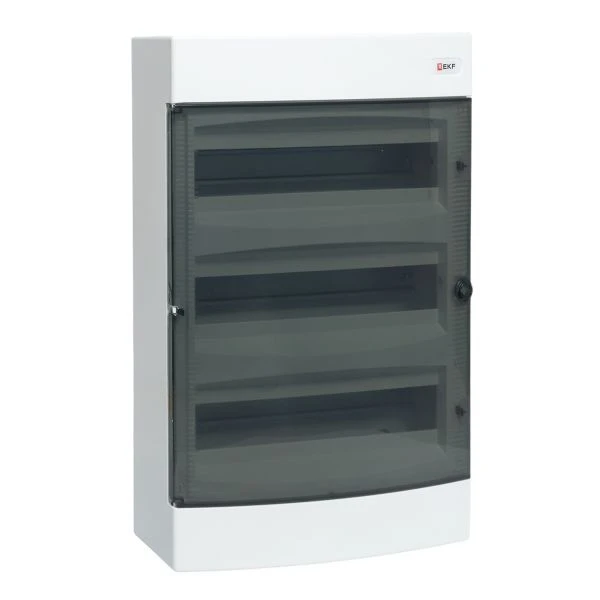 Щит распределительный навесной "Unix" прозрачная дверь 3x18 модулей IP41 EKF PROxima