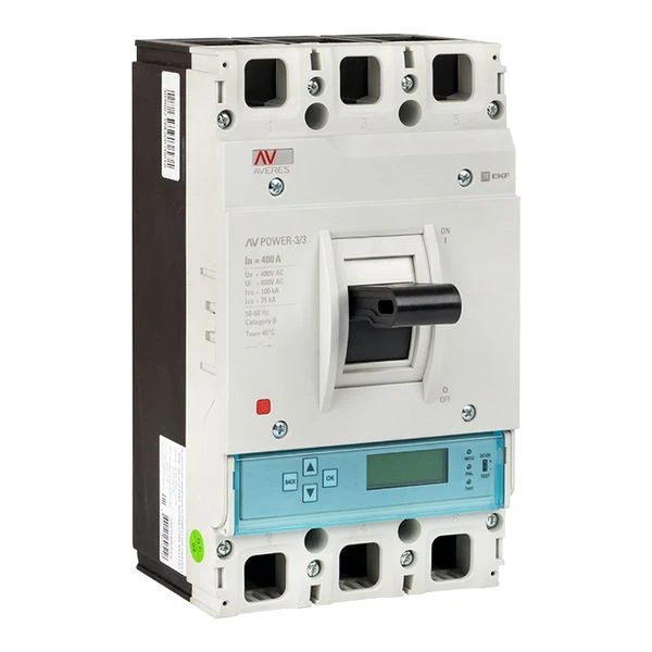 Автоматический выключатель AV POWER-3/3 400А 50kA ETU6,0 EKF AVERES