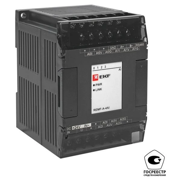 Модуль аналогового ввода REMF 4 PRO-Logic EKF (с поверкой)