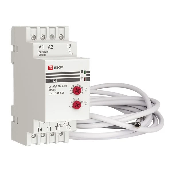 Реле температуры RT-820 (-5,,,,+40 С) EKF PROxima