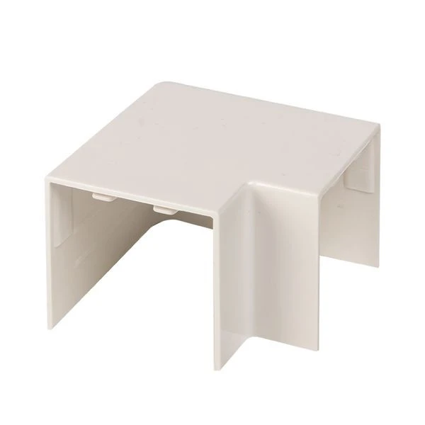 Поворот 90 гр, (40x40) (4 шт) белый EKF-Plast