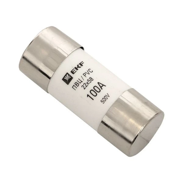 Плавкая вставка цилиндрическая ПВЦ (22x58) 100А EKF