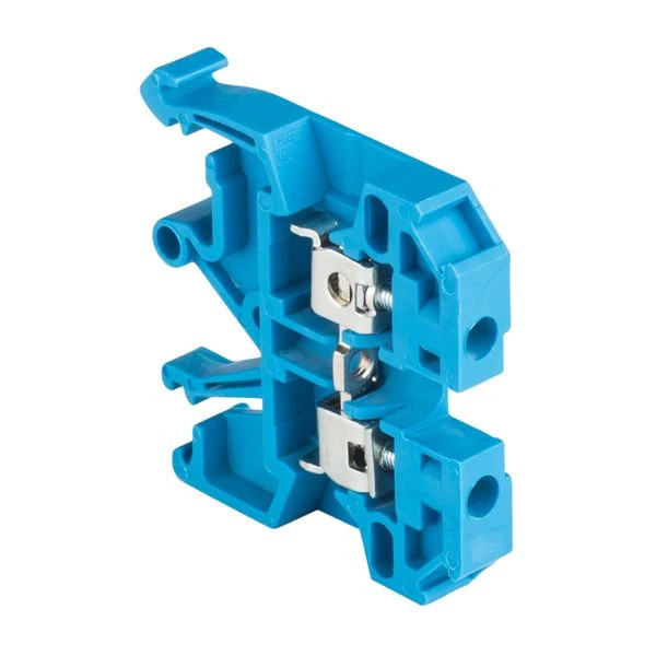 Клемма проходная винтовая JXB 2,5 мм2 синяя EKF