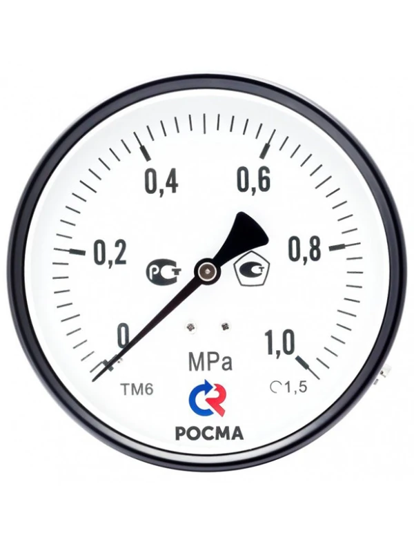 Манометр ТМ-510Т.00 (0-16 МПа) G¹/2 1,5 Росма