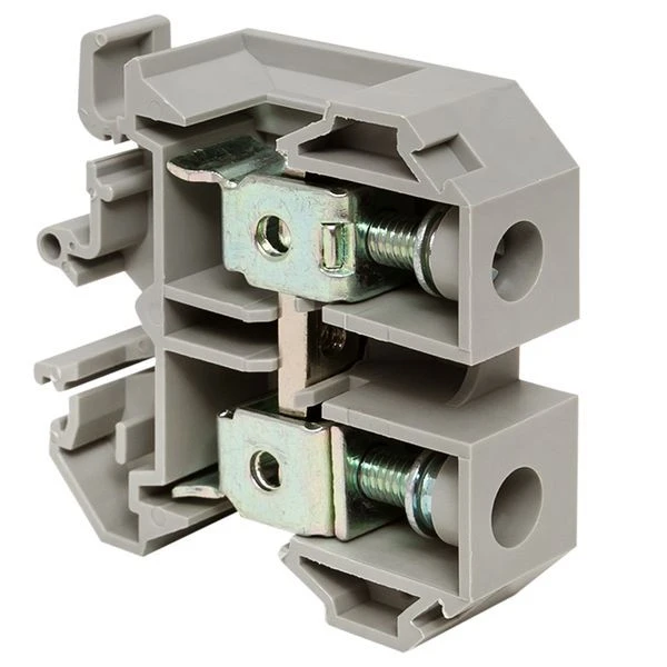 Клемма проходная винтовая JXB 35 мм2 серая EKF