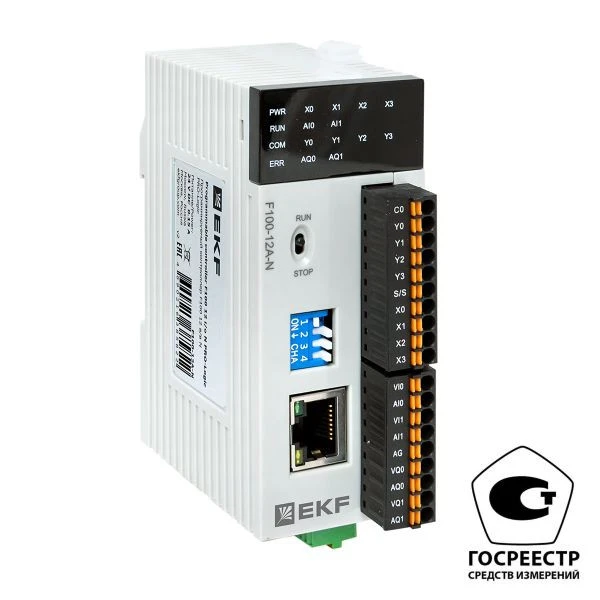 Программируемый контроллер F100 12 в/в N PRO-Logic EKF (с поверкой)