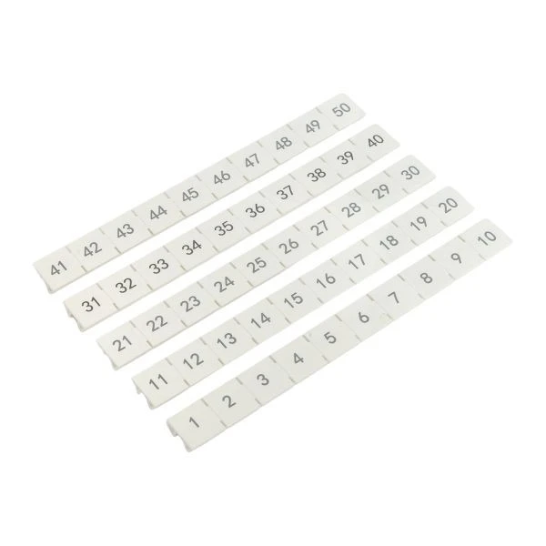 Маркировка для клемм 10/16/35/90 UT 1-50 (100 шт)