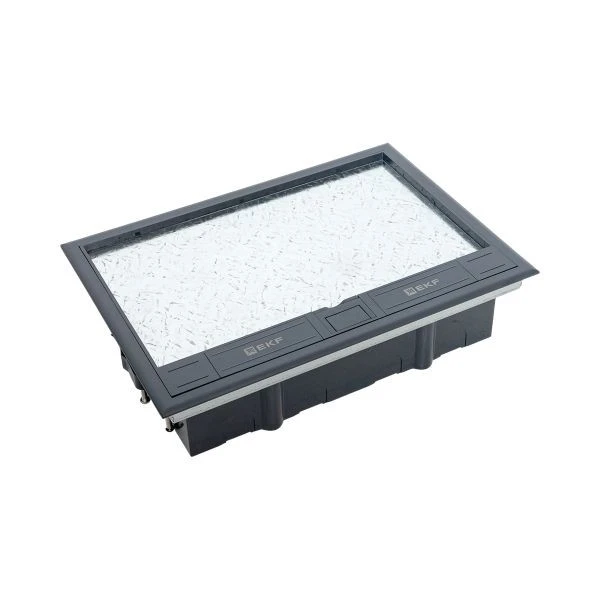 Лючок напольный с изменяемой глубиной C-Line 24 (с приборной рамкой) EKF