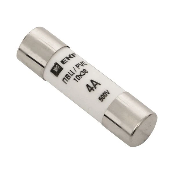 Плавкая вставка цилиндрическая ПВЦ (10x38) 4А EKF