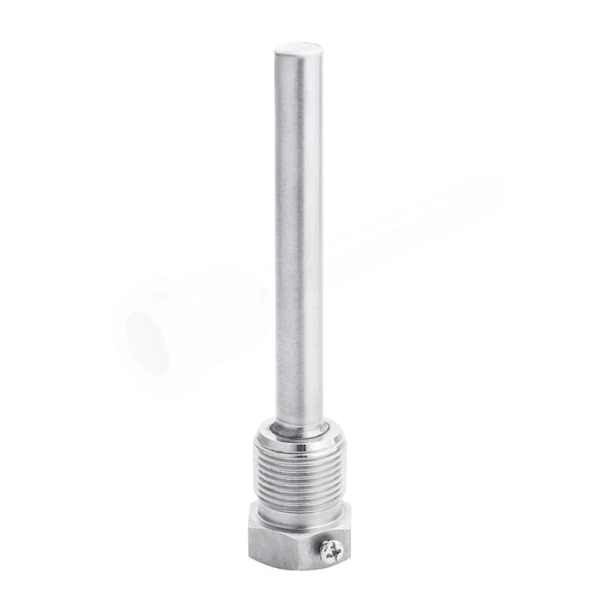 Гильза для термометра xx.220 L=100мм, d=14, G1/2-G1/2, (внутр.-наруж.), нерж., Росма