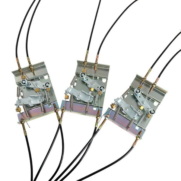 Механическая взаимная блокировка трех ВА-45 тросами EKF