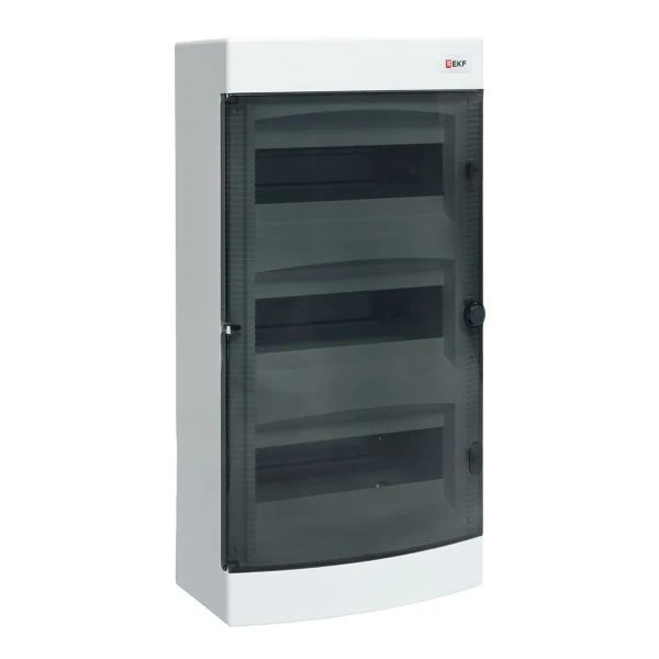 Щит распределительный навесной "Unix" прозрачная дверь 3x12 модулей IP41 EKF PROxima