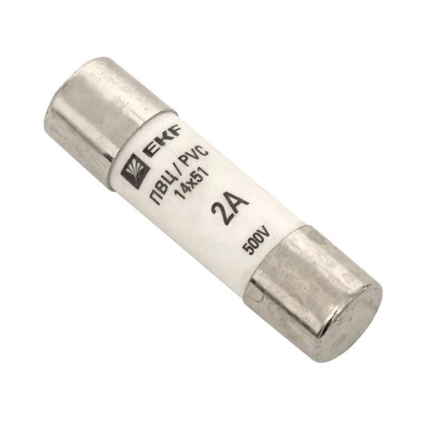 Плавкая вставка цилиндрическая ПВЦ (14x51) 2А EKF