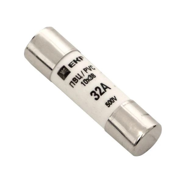 Плавкая вставка цилиндрическая ПВЦ (10x38) 32А EKF