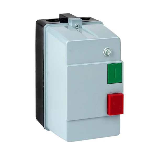 Пускатель магнитный ПМЛ-2230-25А-400В с тепловым реле 17-25А в корпусе IP65, с кнопками Пуск/Стоп, с индикацией