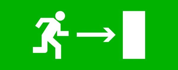 Пиктограмма "Направление направо" 240x95мм (для SAFEWAY-10) EKF