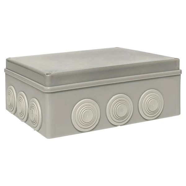 Коробка распределительная КМР-050-043 пылевлагозащитная, 12 мембранных вводов, уплотнительный шнур (240x190x90) EKF PROxima