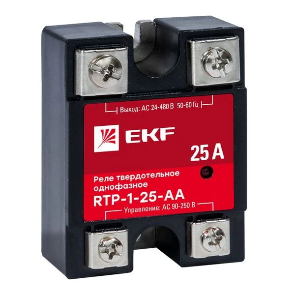 Реле твердотельное однофазное RTP-25-AA EKF PROxima