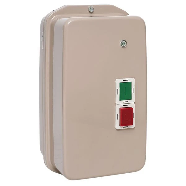 Пускатель магнитный ПМЛ-3230-40А-230В с тепловым реле 30-40А в корпусе IP65, с кнопками Пуск/Стоп, с индикацией