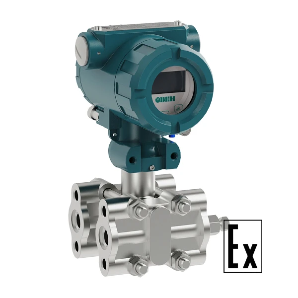 ПД100И-155-2-Exd взрывозащищенный датчик перепада давления с ЖК-индикацией