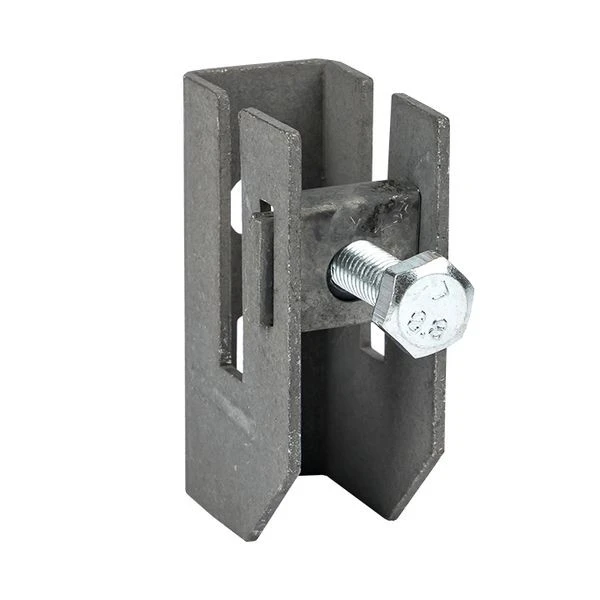 Держатель для полосы толщиной до 8мм с фикс, болтом, HZ EKF PROxima