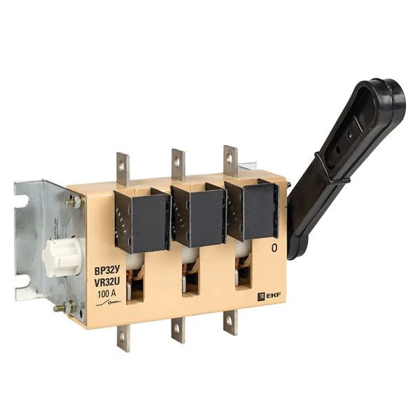 Выключатель-разъединитель ВР32У-31А31220 100А 1 направ, с д/г камерами несъемная левая/правая рукоятка MAXima EKF PROxima