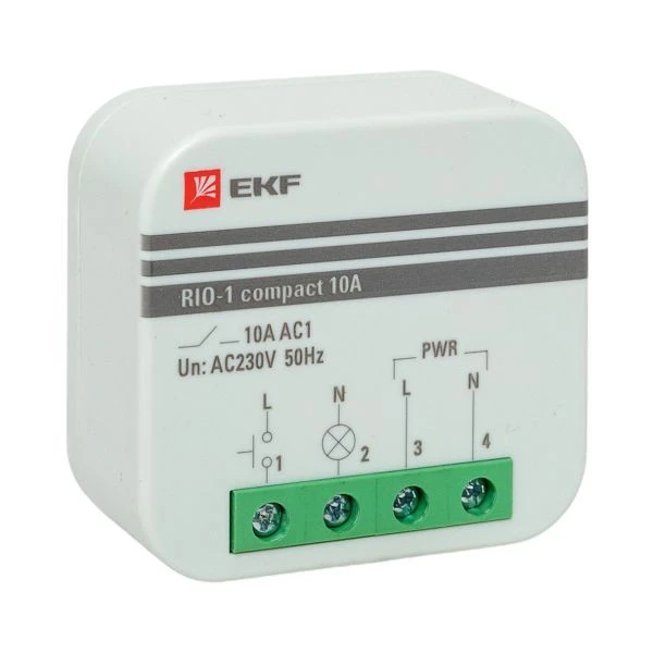 Импульсное реле RIO-1 compact 10А EKF PROxima