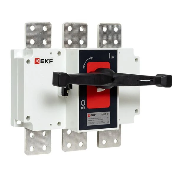 Рубильник-выключатель 1600A 3P c рукояткой управления для прямой установки PowerSwitch EKF