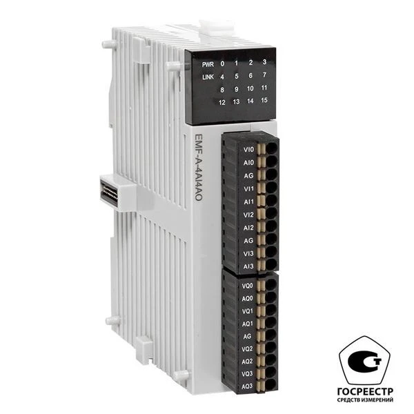 Модуль аналогового в/в EMF 4/4 PRO-Logic EKF (с поверкой)