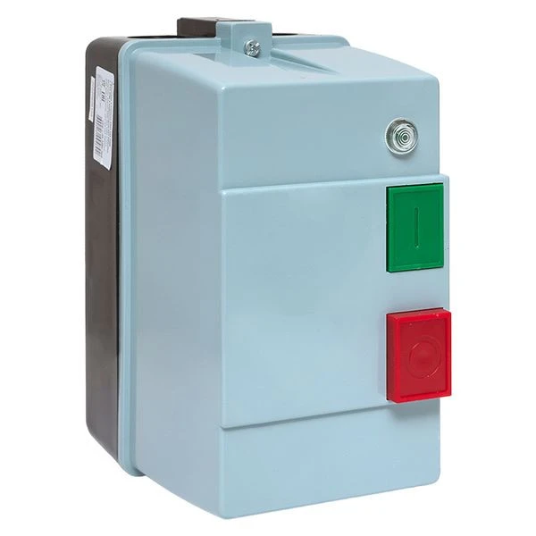 Пускатель магнитный ПМЛ-2230-25А-230В с тепловым реле 17-25А в корпусе IP65, с кнопками Пуск/Стоп, с индикацией