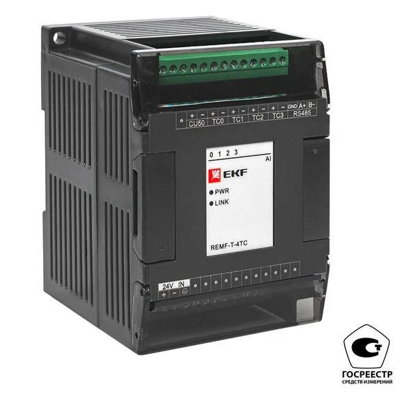 Модуль ввода термопар REMF 4 PRO-Logic EKF (с поверкой)