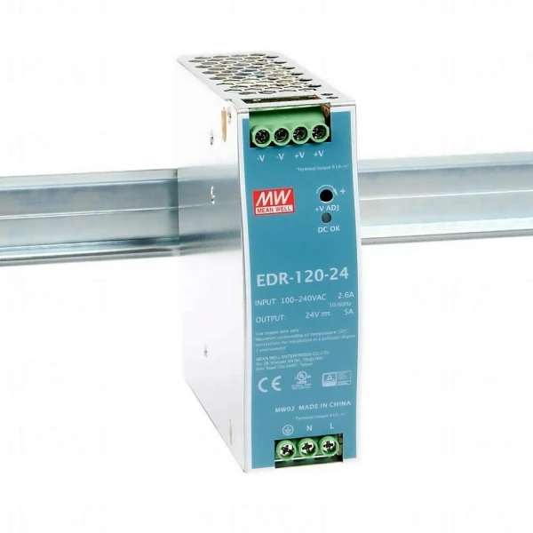 Блок питания Mean Well EDR-120-24