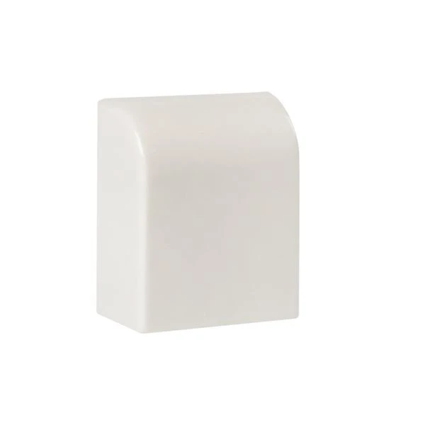 Заглушка (20x10) (4 шт) белая EKF-Plast