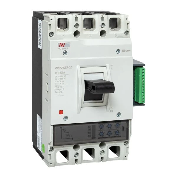 Автоматический выключатель AV POWER-3/3 400А 50kA ETU2,2 EKF AVERES