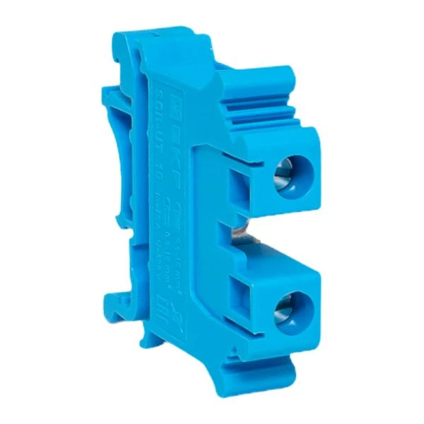 Клемма проходная винтовая UT 10 мм2 синяя EKF