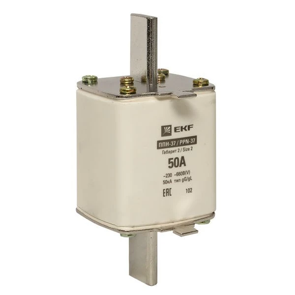 Плавкая вставка ППН-37 400/50А габарит 2 EKF
